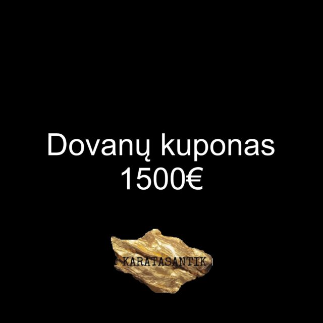 DOVANŲ KUPONAS